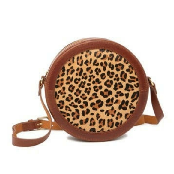 MOST WANTED USA Cheetah Calf Hair Crossbody - Picture 3 of 5